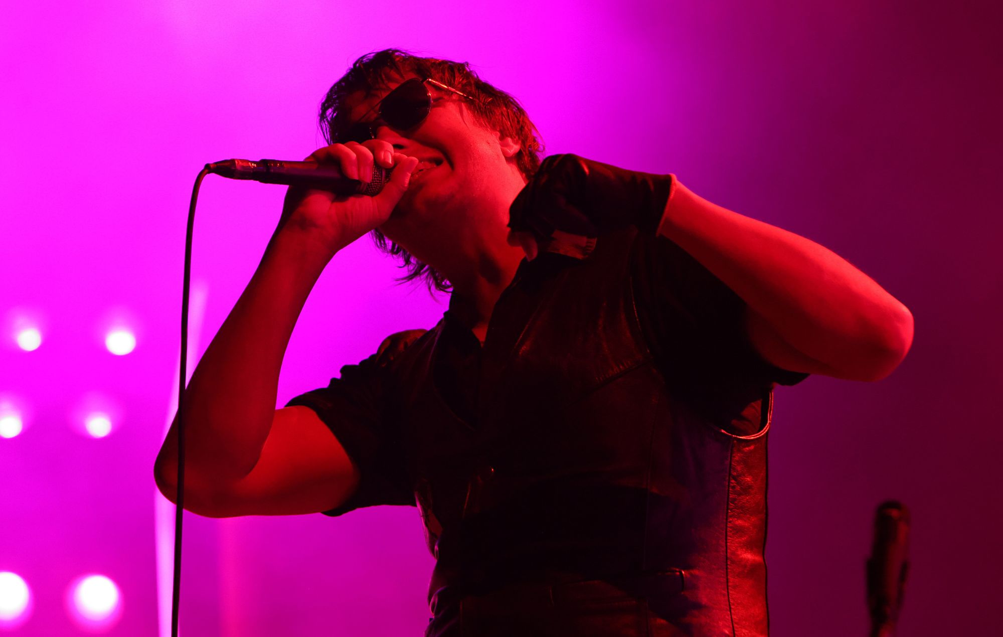 Julian Casablancas of The Strokes performs in 2026