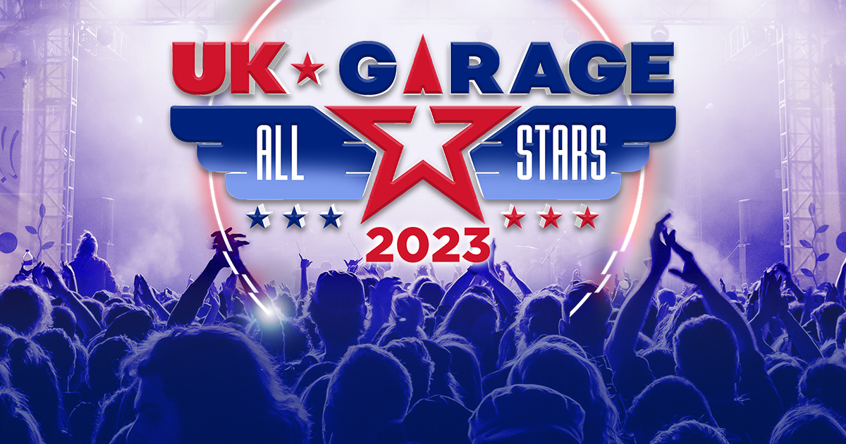 UK Garage All Stars 2023 tour poster 