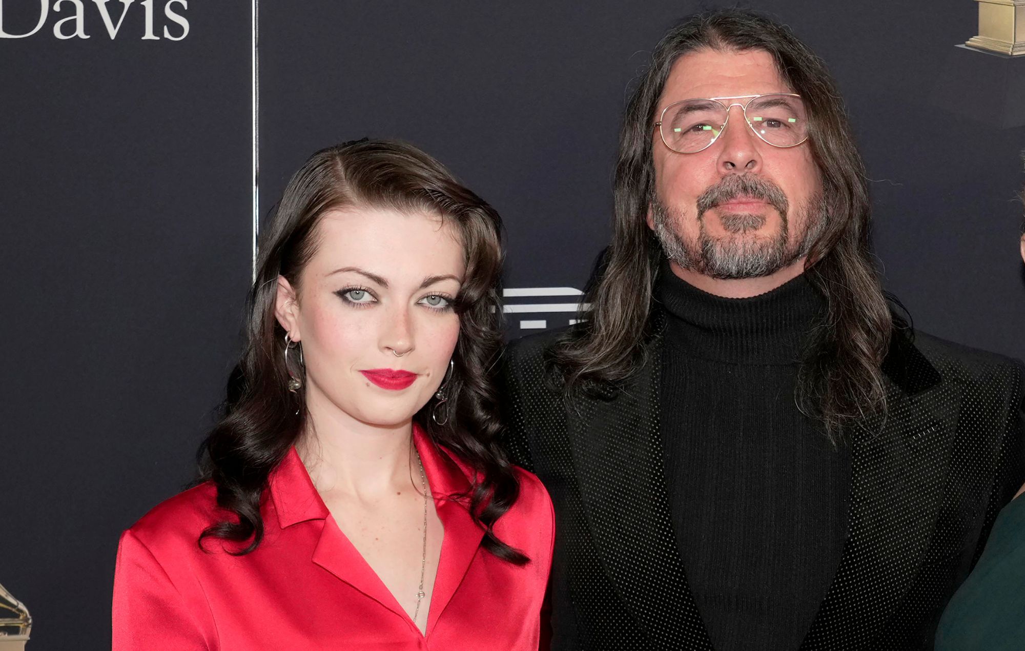 Violet Grohl and Dave Grohl