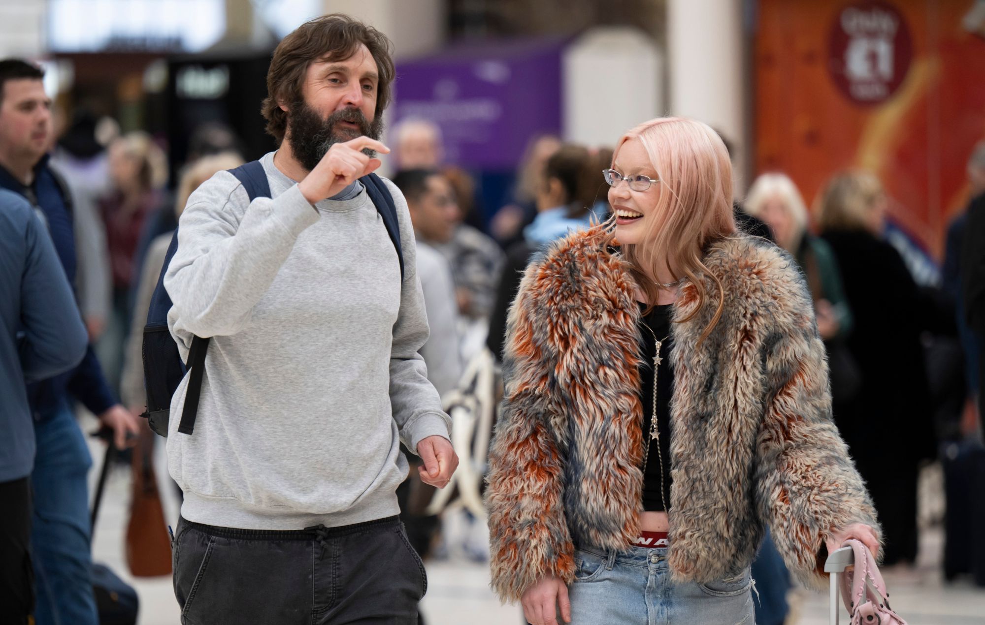 'Train-ing It' with Wet Leg's Rhian Teasdale. CREDIT: Channel 4