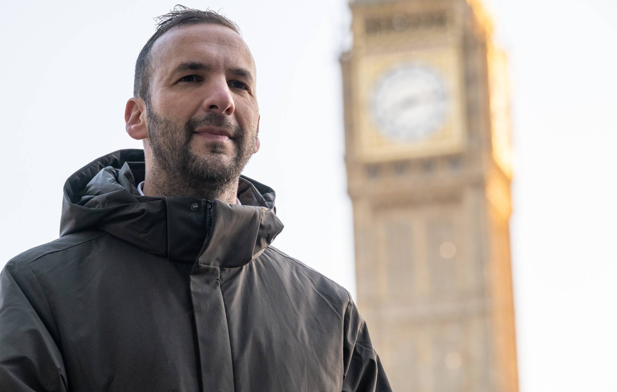 Green Party leader Zack Polanski in Parliament square (Photo by Guy Smallman/Getty Images)